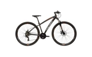 Wolfbike Ice Storm 29 3×7 T/17 Disc Mec. negro-naranja