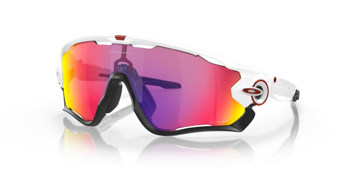 Oakley Jawbreaker Pol White w/Prizm Road