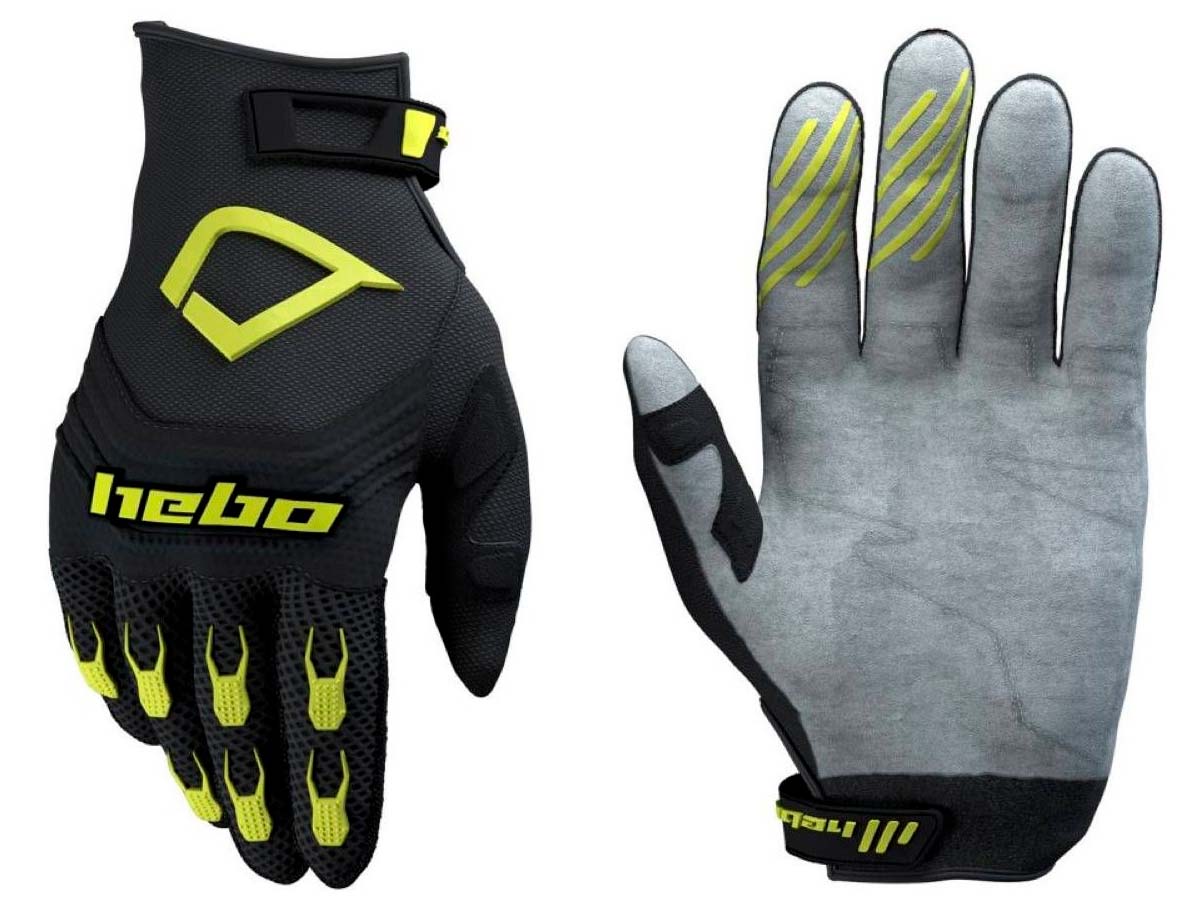 Guantes enduro Hebo Baggy Rojo