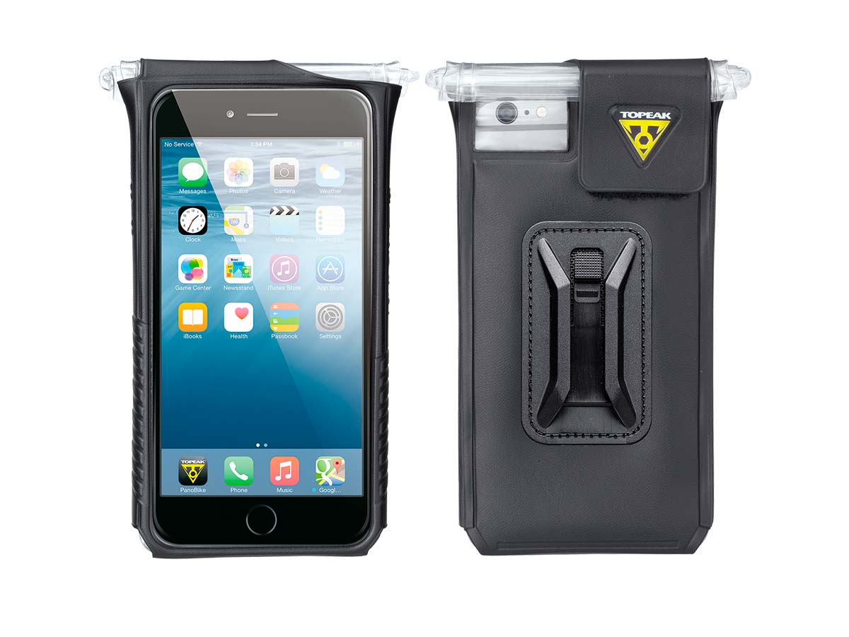 Topeak RideCase Funda para iPhone 12 Pro Max con Soporte Móvil Bici -  Negro/Gris