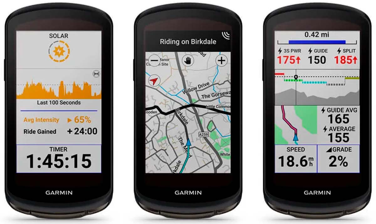 Garmin Edge 1040 Solar, el primer ciclocomputador GPS que se carga