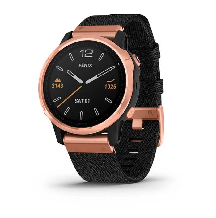garmin fenix 6s rose gold