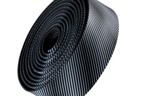 Cinta de manillar Bontrager Gel Cork Negro Stripey