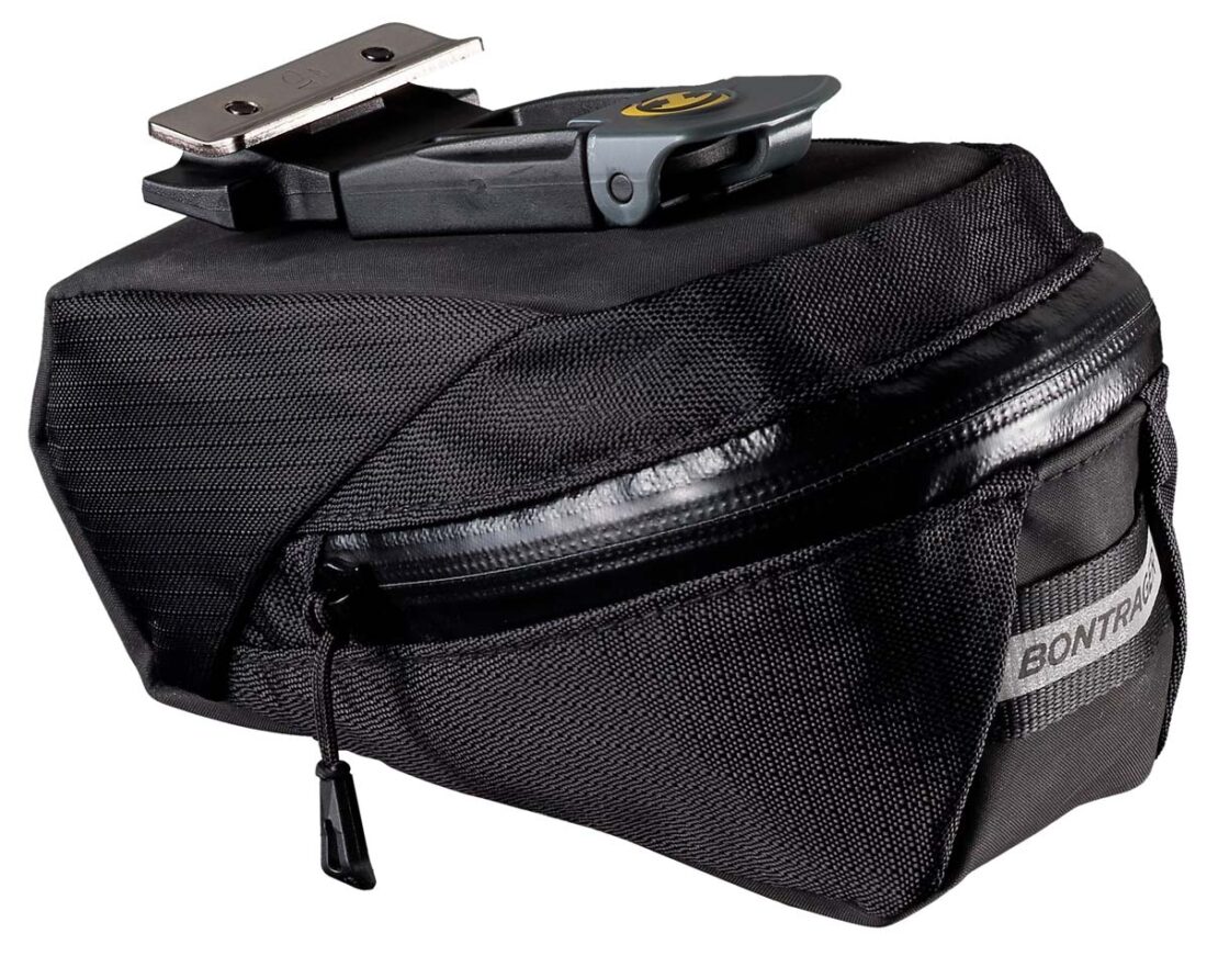 Bolsa de sillín Bontrager Pro Quick Cleat Talla M Negro
