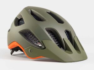 Helmet Bontrager Rally WaveCel Medium Olive Grey/Roarange CE