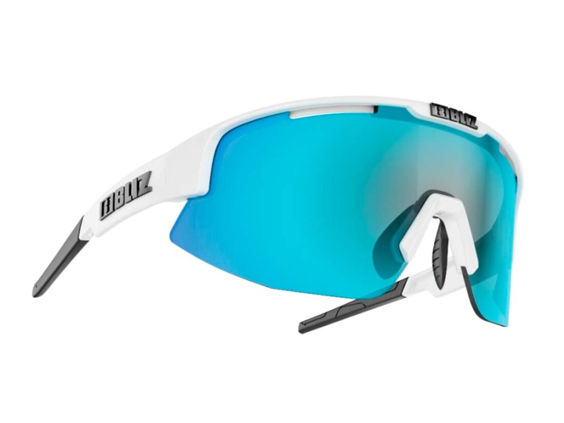Bliz Gafas Matrix White Frame With Blue Multi Lens