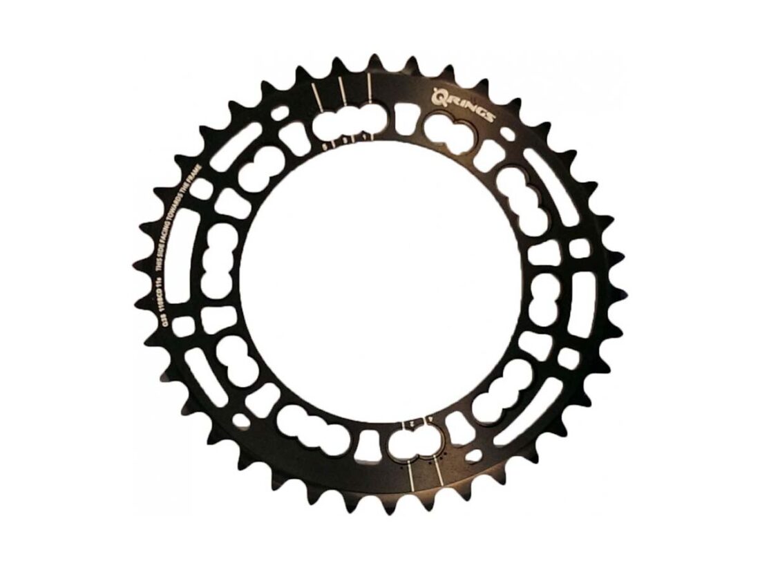 ROTOR PLATO Q-RING 38 ROAD BCD110X5 NEGRO INNER