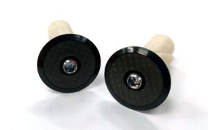 Msc Tapon Manillar C/Tornillo Carbono/Aluminio