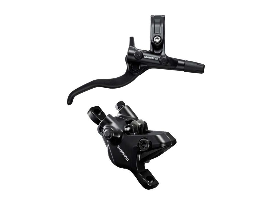Shimano Kit Freno Disco Del. 2 Pist. BL-M4100 + BR-MT410 + Latig.