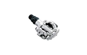 Pédales Shimano Spd Pd-M520 Fixation 2 Faces Silver