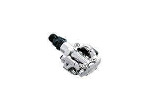 Pédales Shimano Spd Pd-M520 Fixation 2 Faces Silver
