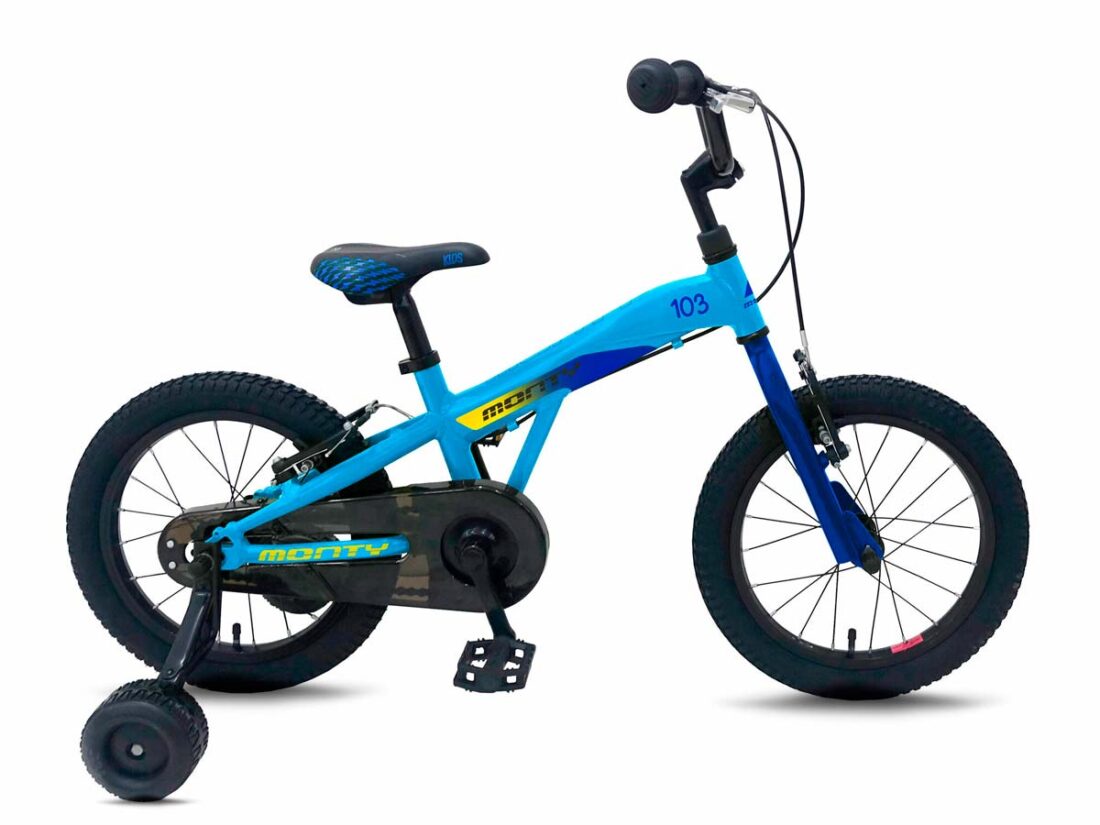 Monty Kids 103 16"" Azul- Azul- Amarillo MD