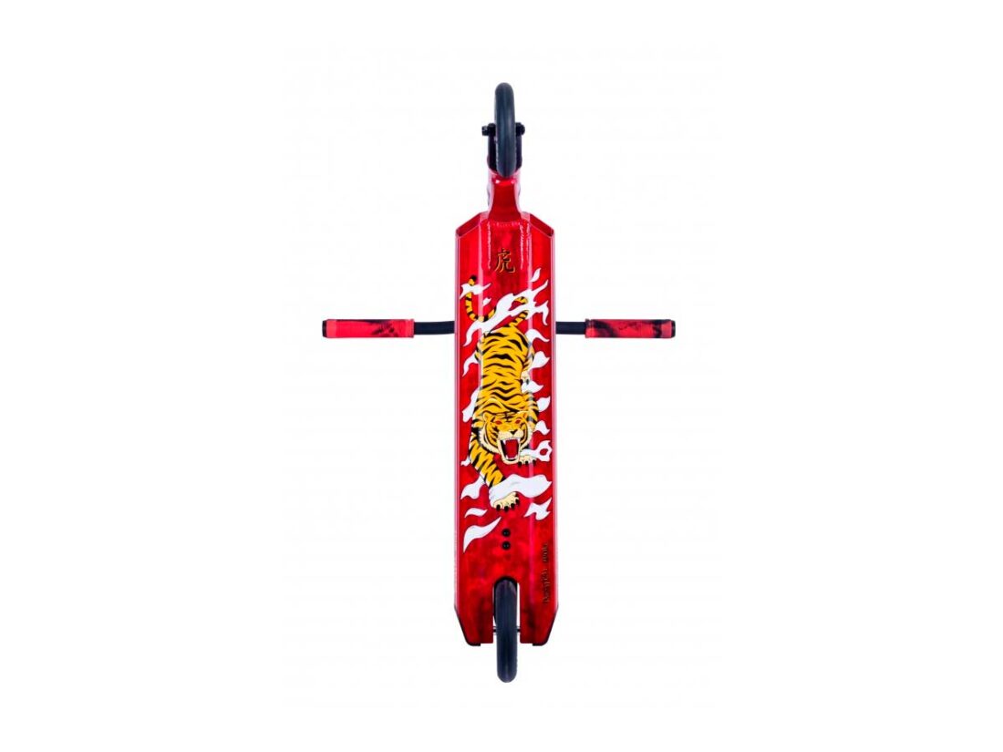 Bestial Wolf Patinete ROCKY R12 tiger red lim Edition - Imagen 2