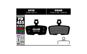 Galfer Galfer Bike Standard Brake Pad Avid Code R (11-)