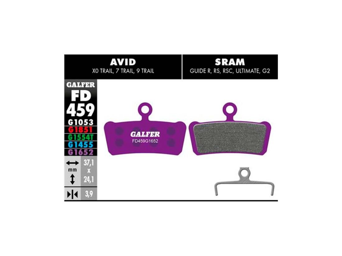 Galfer Galfer E-Bike Brake Pad Sram Guide / Avid Xo Trai
