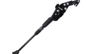 Soporte Caballete Trasero Ergotec Universal Regulable 26-29 Pulgadas Aluminio Negro