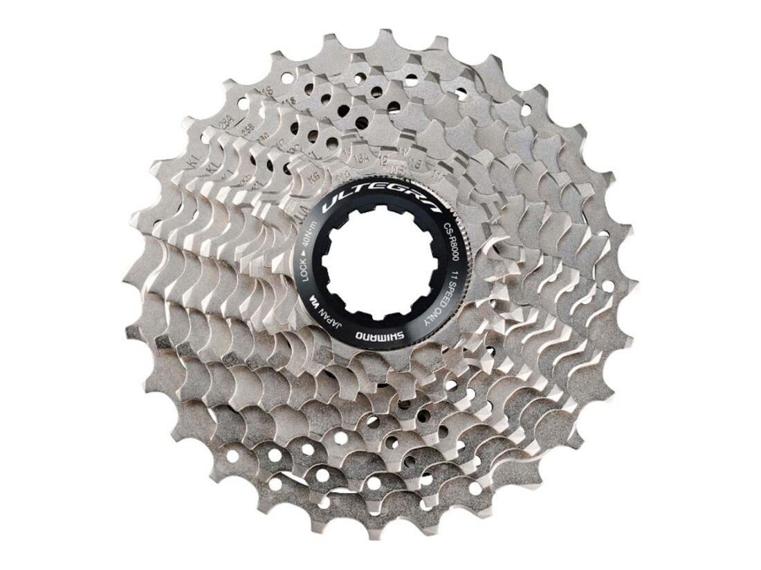 Cassette Shimano Cs-R8000 Plata 11V.(14-28)(14/15/16/17/18/19/20/21/23/25/28)