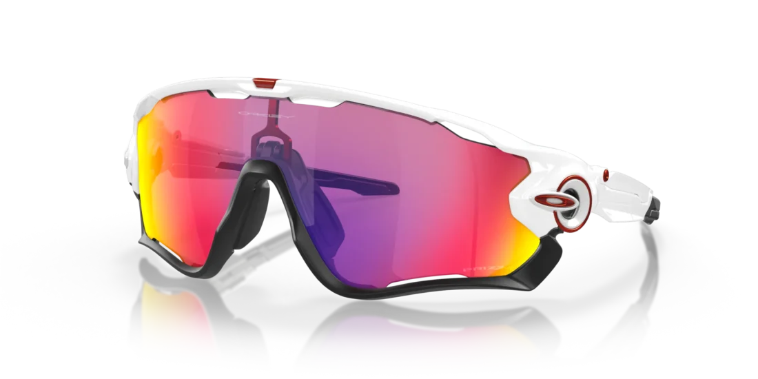 Oakley Jawbreaker Pol White w/Prizm Road