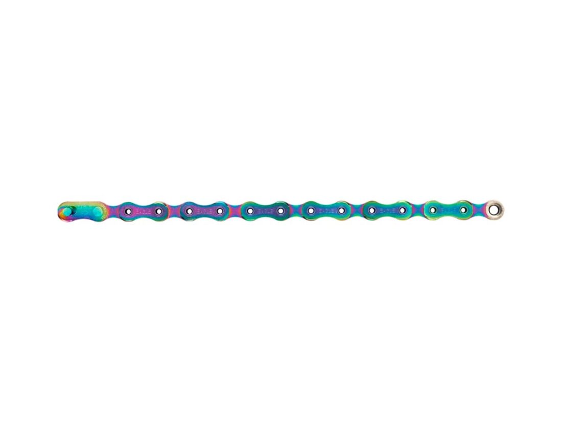 Cadena Sram Eagle Xx1 126 Eslabones Powerlock 12V Arcoiris