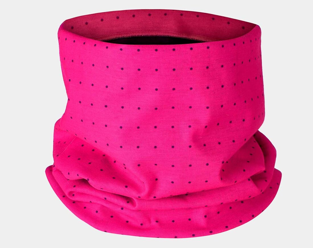 Headwear Bontrager Neck Gaiter One Size Mulberry/Pink