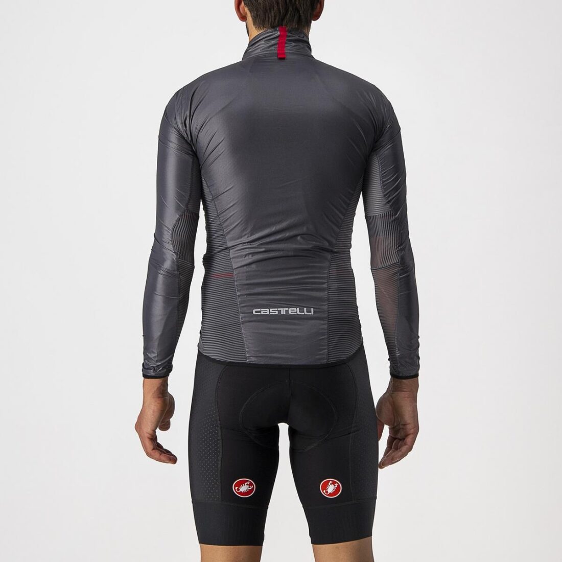 Castelli Aria Shell Jacket Dark Gray Xl - Imagen 2