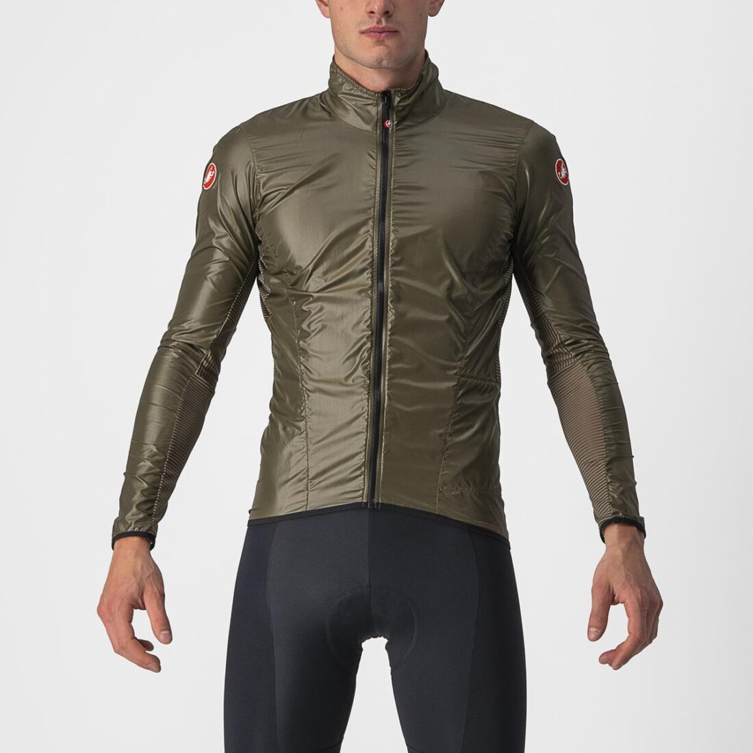 Castelli Aria Shell Jacket Mrrn Musgo S