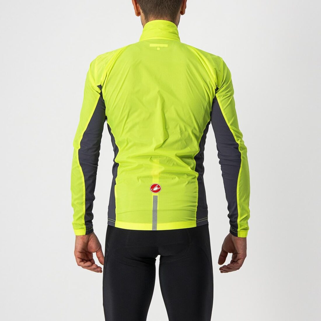 Castelli Squadra Stretch Amarillo Fluor Talla S - Imagen 2