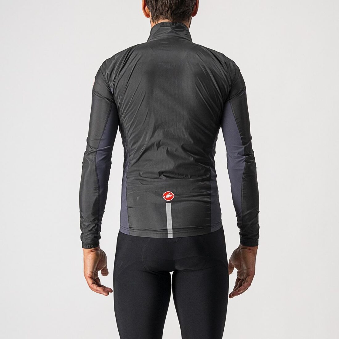 Castelli Squadra Stretch Negro/Gris Talla S - Imagen 2