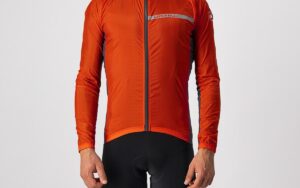 Castelli Squadra Stretch Naranja Fluor Talla S