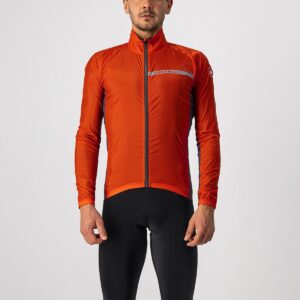 Castelli Squadra Stretch Naranja Fluor Talla S