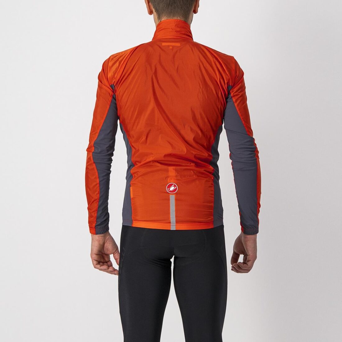 Castelli Squadra Stretch Naranja Fluor Talla S - Imagen 2