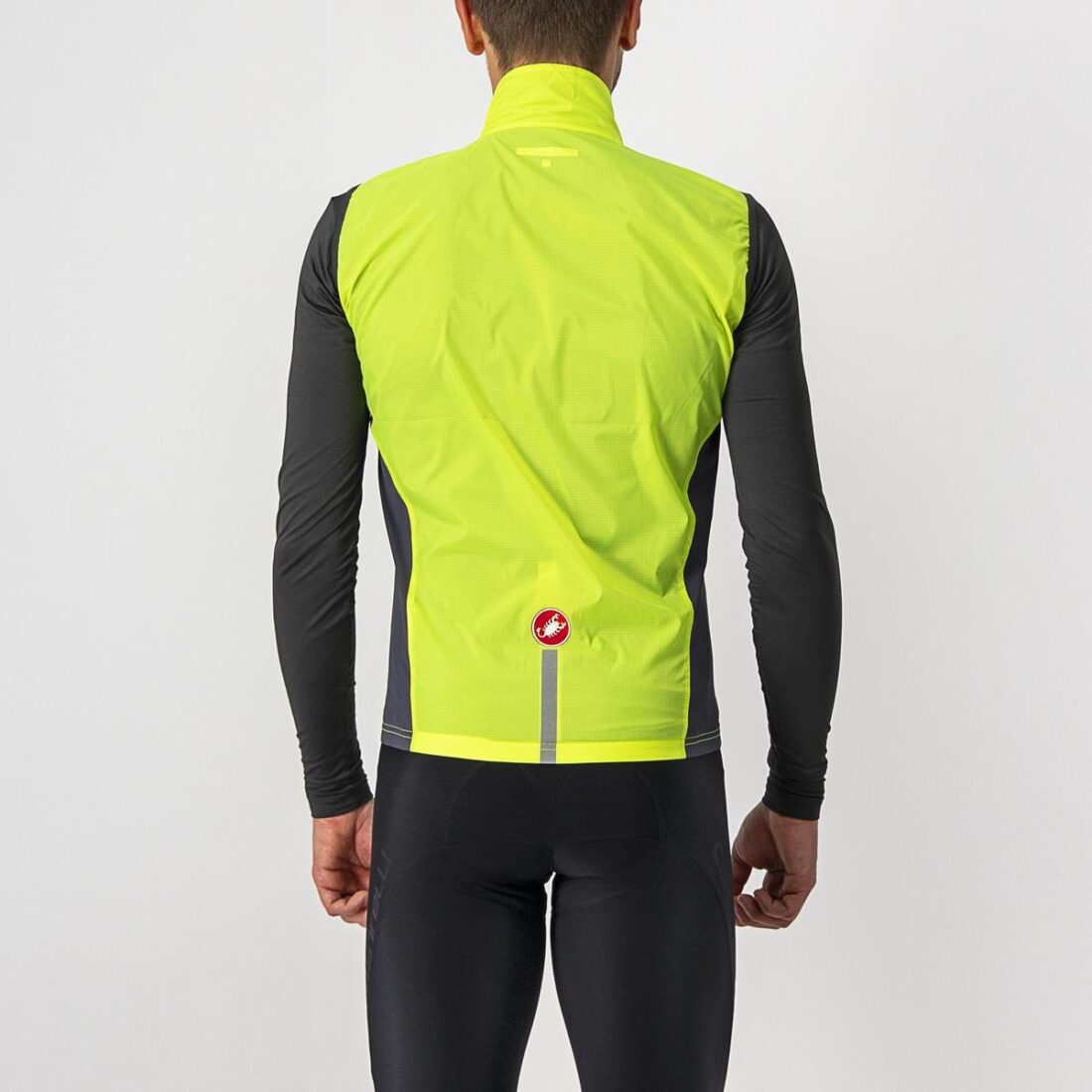 Castelli Squadra Chaleco Vest Amarillo Fluor Talla M - Imagen 2