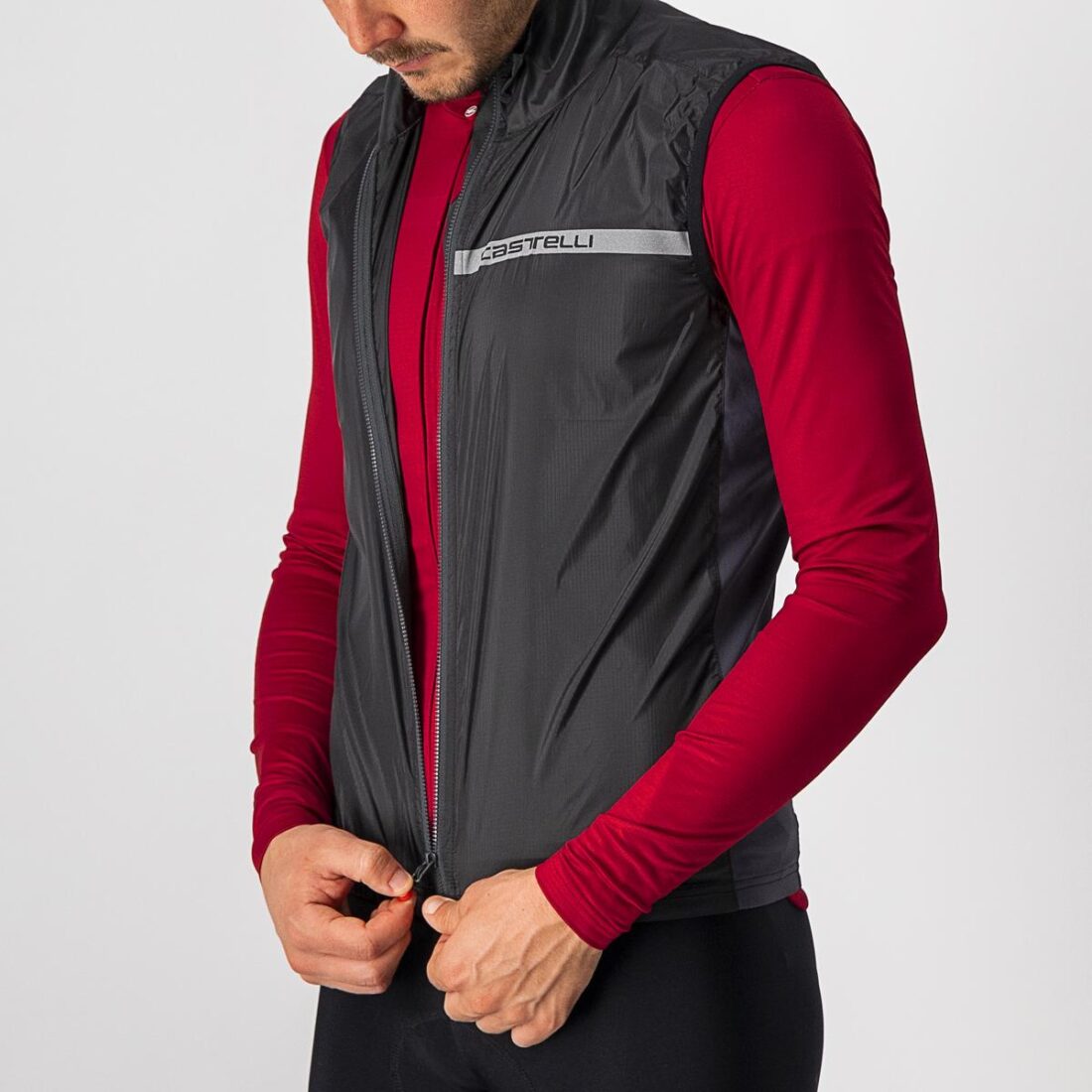 Castelli Squadra Chaleco Vest Negro Talla XXL - Imagen 3