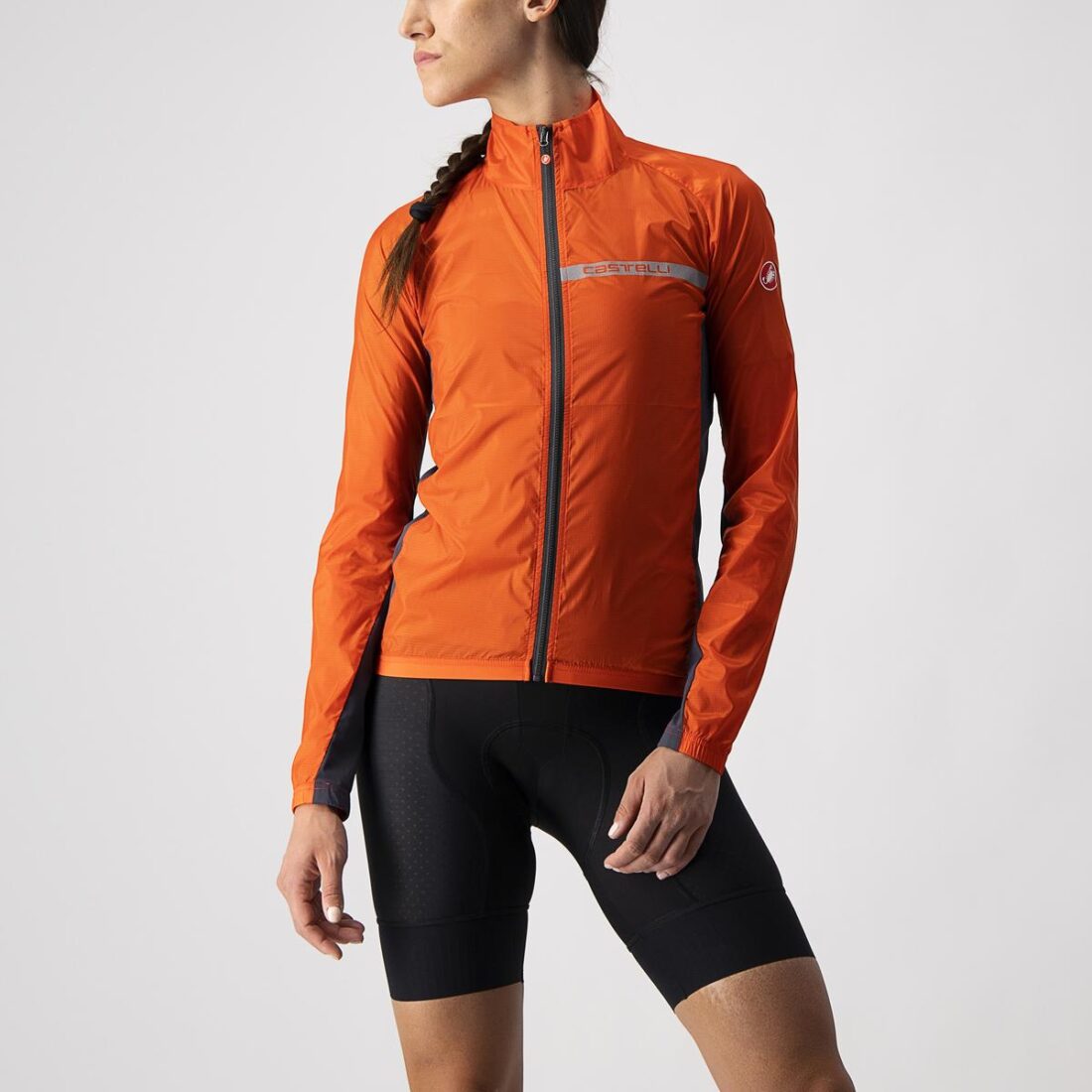 Castelli Squadra Stretch W Naranja Talla S