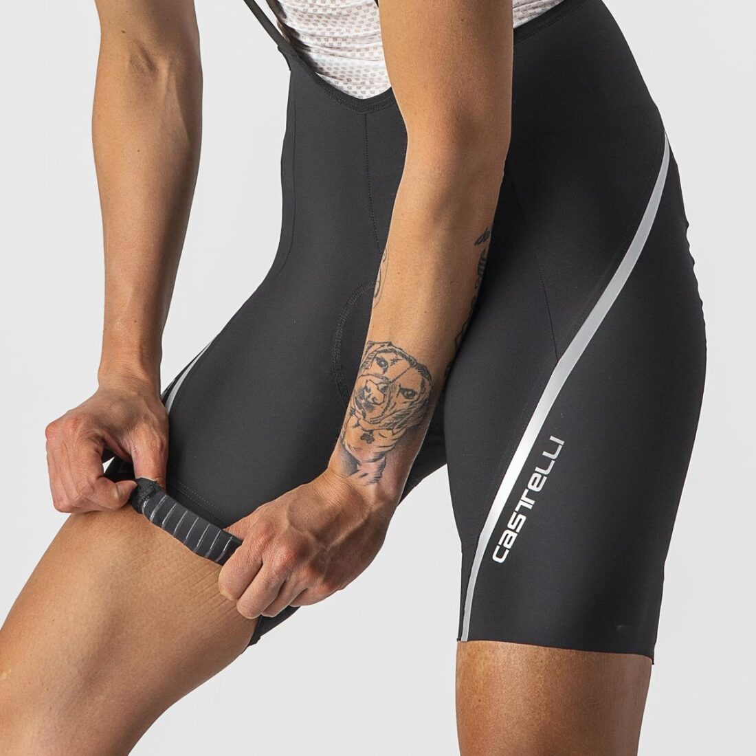 Castelli Short Velocissima 3 W Neg/Plata L - Imagen 3