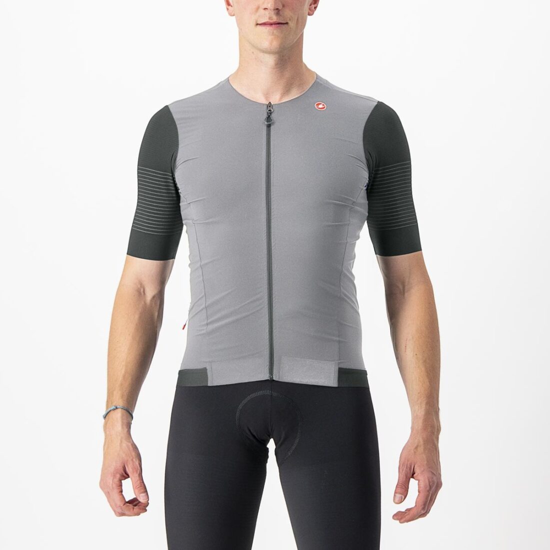 Castelli Maillot Premio Gr plt/Gr Sage T/L