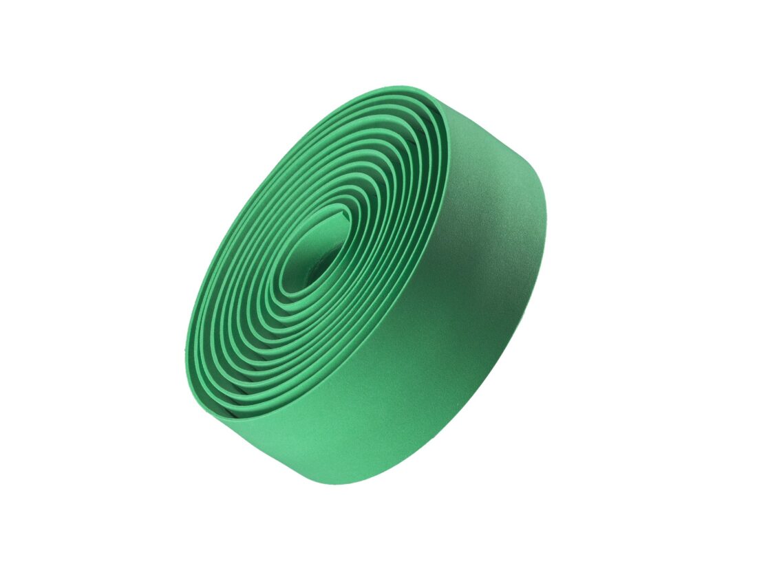 Cinta de manillar de corcho y gel Bontrager Verde - Imagen 2