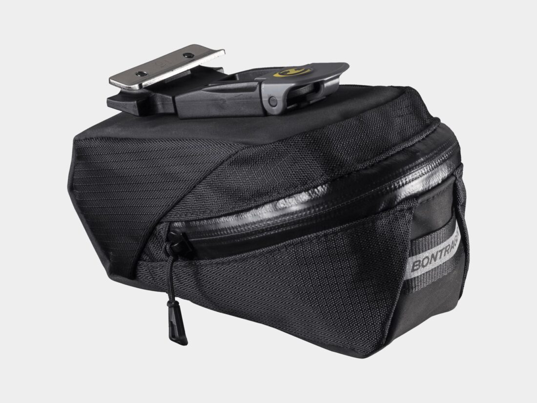 Bolsa de sillín Bontrager Pro Quick Cleat Talla M Negro - Imagen 2