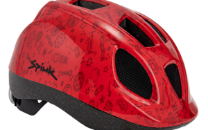 Spiuk Casco Kids Niño Rojo XS-S (LUZ)