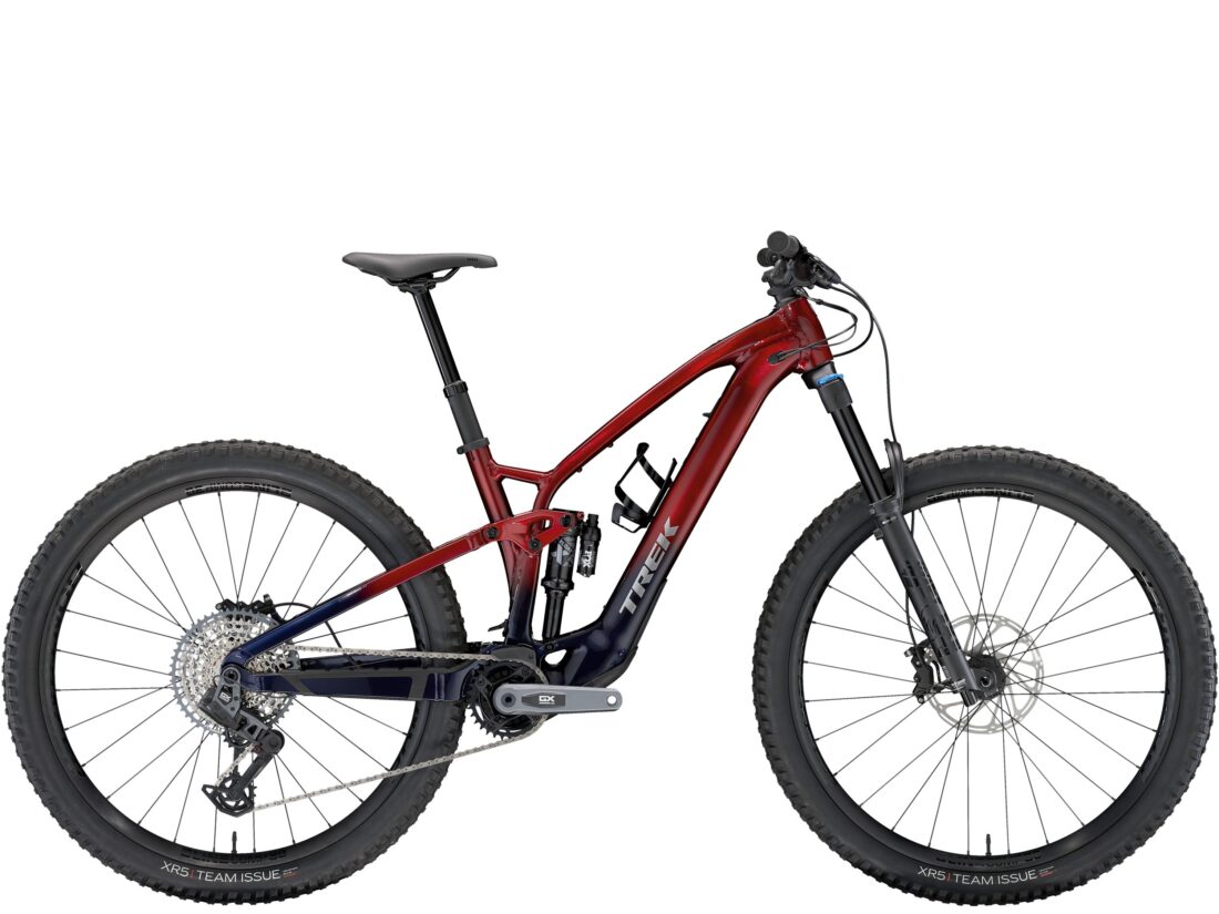 Trek FUEL EXe 8 GX AXS EU M Rage Red to Deep Dark Blue Fade