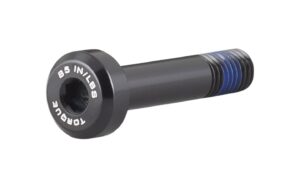 Tornillo de sujeción de la parte superior del amortiguador N8x1.28x40 garantía negro