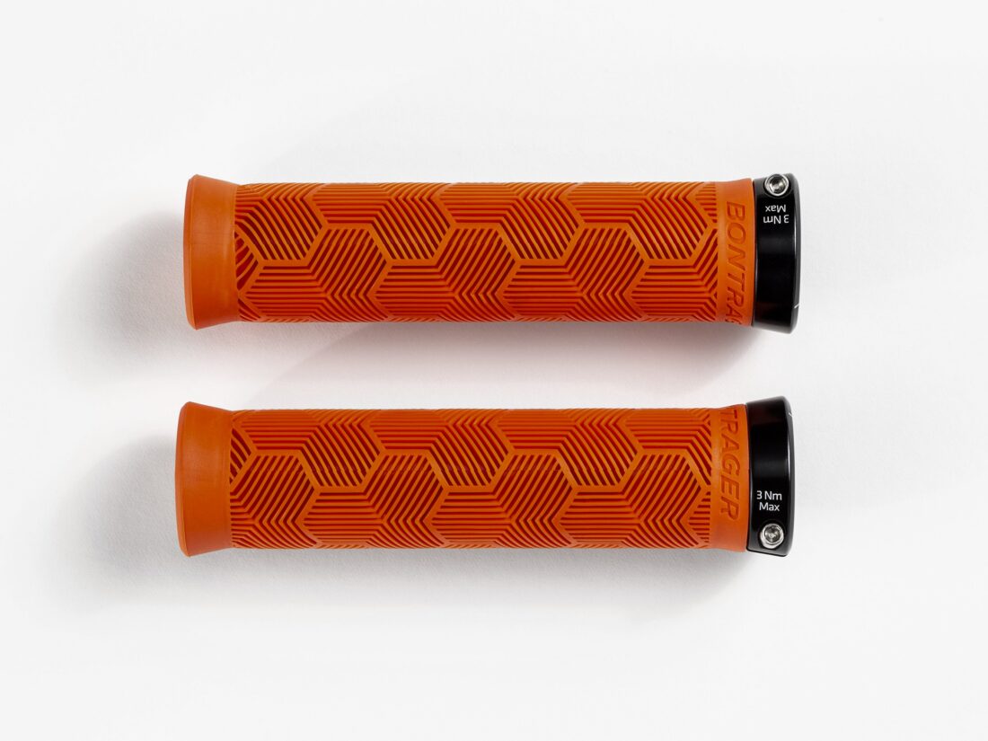 Puños Bontrager XR Trail Elite Recycled Plastic Roarange - Imagen 2