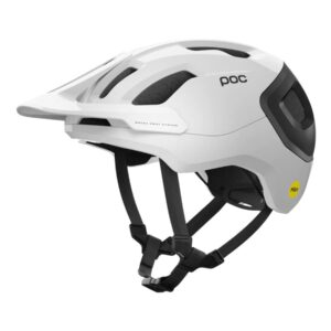 POC Casco Axion Race MIPS Hydrogen White/Uranium Black Matt