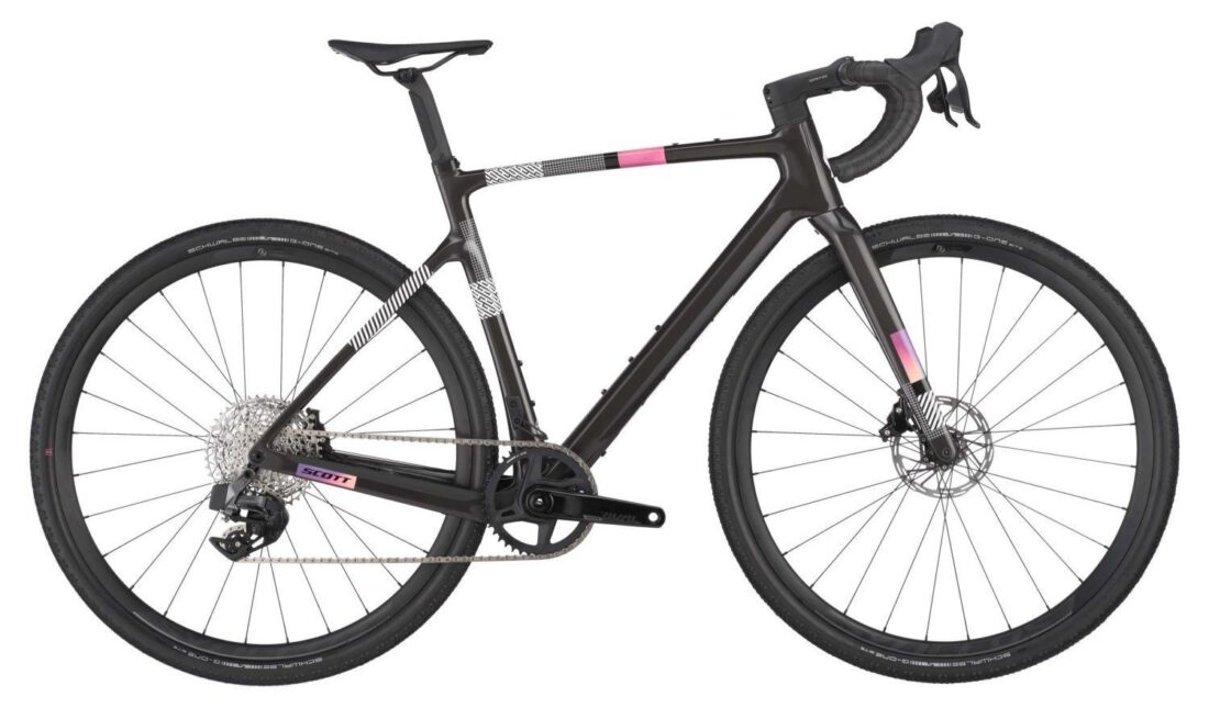 Scott Bicicleta Addict Gravel 30 Carbon Black 2025