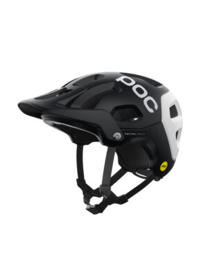 POC Casco Tectal Race MIPS Uranium Black/Hydrogen White Matt S/51-54