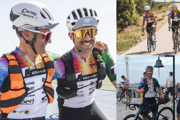 Sergi López y Ricard Jordà completan la Madrid to Barcelona en formato nonstop con T-Bikes