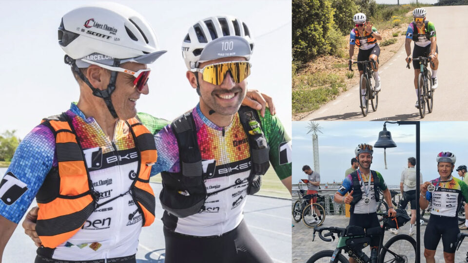 Sergi López y Ricard Jordà completan la Madrid to Barcelona en formato nonstop con T-Bikes
