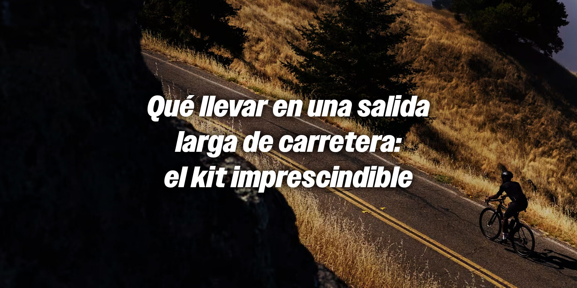 Qué llevar en una salida larga de carretera: el kit imprescindible Qué llevar en una salida larga de carretera: el kit imprescindible