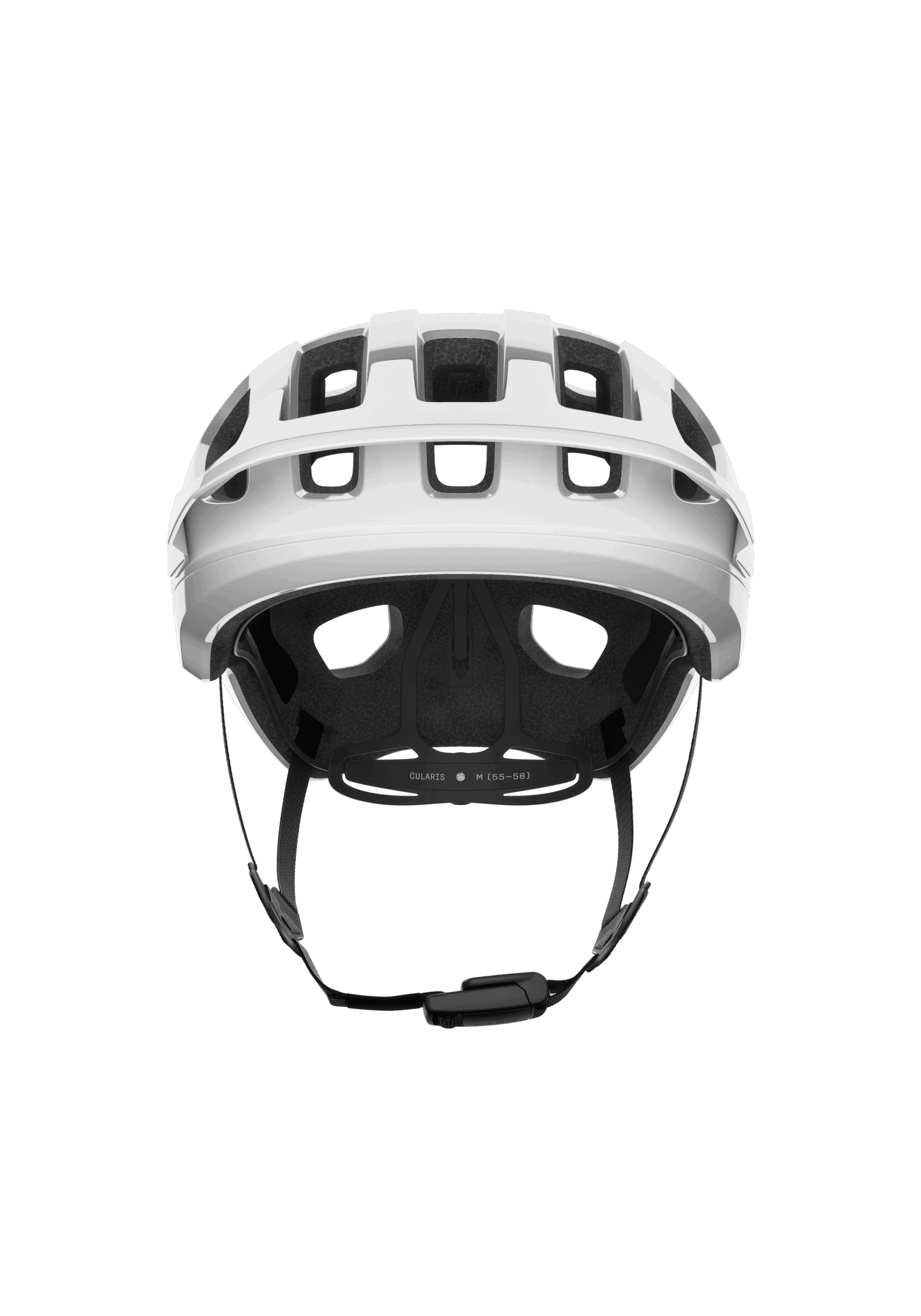 POC Casco Cularis Hydrogen White/Uranium Black Matt Logo MED - Imagen 2