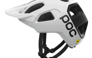 POC Casco Cularis Hydrogen White/Uranium Black Matt Logo MED